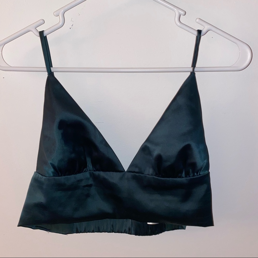 Lulus Green Crop Top